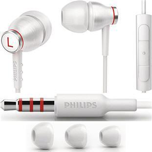 Фото товара Philips E320 (red) + Philips SHE9007WT/00