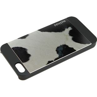 Фото товара Ppyple Metal Jacket Wild накладка для iPhone 5/5S/SE (holstein black)