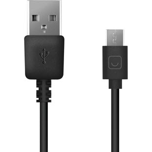 Фото товара Prime Line СЗУ 2 USB (microUSB дата-кабель, 2А, черный)