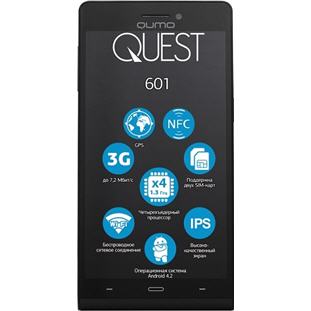 Мобильный телефон Qumo Quest 601 (black)