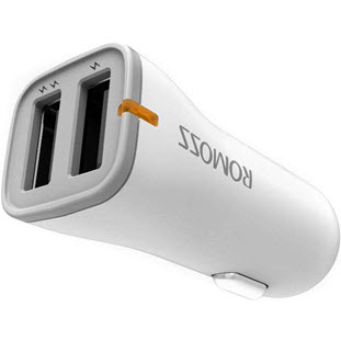 Фото товара Romoss ranger 17 АЗУ (2 USB 2.4А, дата-кабель microUSB, белый)