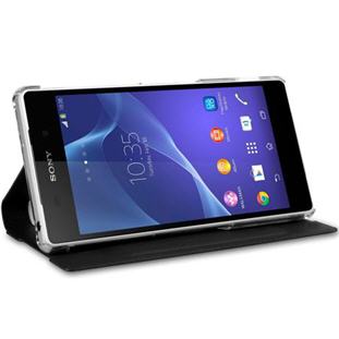 Фото товара Roxfit Slimline книжка для Sony Xperia Z2 (черный карбон)