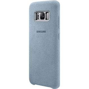 Фото товара Samsung Alcantara Cover накладка для Galaxy S8 (EF-XG950AMEGRU, мятный)