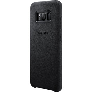 Фото товара Samsung Alcantara Cover накладка для Galaxy S8 (EF-XG950ASEGRU, черный)