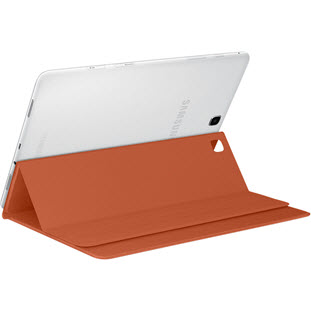 Фото товара Samsung Book Cover Fabric книжка для Galaxy Tab A 9.7 (EF-BT550BOEGRU, оранжевый)