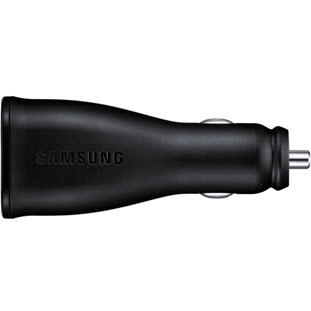 Фото товара Samsung EP-LN920BBEGRU автомобильное 2 USB + кабель (3.67А, черный)