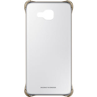 Фото товара Samsung Clear Cover накладка для Galaxy A5 2016 (EF-QA510CFEGRU, золотой)