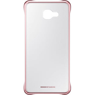 Чехол Samsung Clear Cover накладка для Galaxy A7 2016 (EF-QA710CZEGRU, розовый)