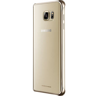 Фото товара Samsung Clear Cover накладка для Galaxy Note 5 (EF-QN920CFEGRU, золотой)