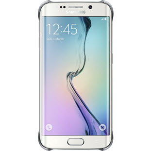 Фото товара Samsung Clear Cover накладка для Galaxy S6 Edge (EF-QG925BSEGRU, серебристый)