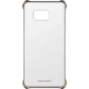 Фото товара Samsung Clear Cover накладка для Galaxy S6 Edge+ (EF-QG928CFEGRU, золотой)