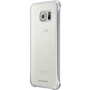 Фото товара Samsung Clear Cover накладка для Galaxy S6 (EF-QG920BSEGRU, серебристый)