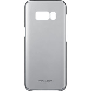 Фото товара Samsung Clear Cover накладка для Galaxy S8 (EF-QG950CBEGRU, черный)