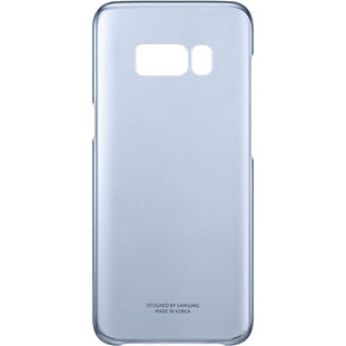 Фото товара Samsung Clear Cover накладка для Galaxy S8 (EF-QG950CLEGRU, голубой)