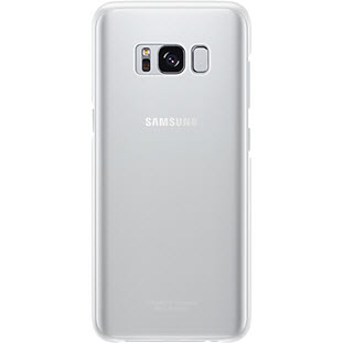 Чехол Samsung Clear Cover накладка для Galaxy S8 (EF-QG950CSEGRU, серебристый)