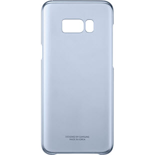 Фото товара Samsung Clear Cover накладка для Galaxy S8+ (EF-QG955CLEGRU, голубой)