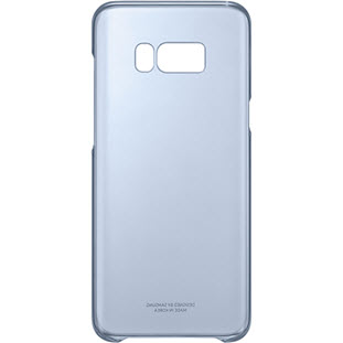 Фото товара Samsung Clear Cover накладка для Galaxy S8+ (EF-QG955CLEGRU, голубой)