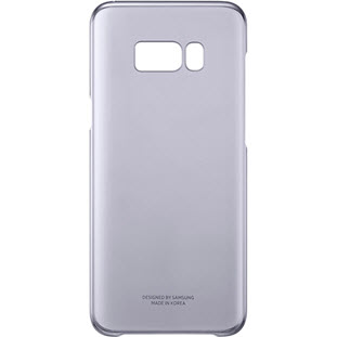 Фото товара Samsung Clear Cover накладка для Galaxy S8+ (EF-QG955CVEGRU, фиолетовый)