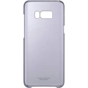 Фото товара Samsung Clear Cover накладка для Galaxy S8+ (EF-QG955CVEGRU, фиолетовый)