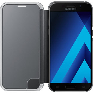 Фото товара Samsung Clear View Cover книжка для Galaxy A5 2017 (EF-ZA520CBEGRU, черный)