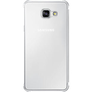 Фото товара Samsung Clear View Cover книжка для Galaxy A7 2016 (EF-ZA710CSEGRU, серебристый)