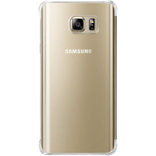 Фото товара Samsung Clear View Cover книжка для Galaxy Note 5 (EF-ZN920CFEGRU, золотой)