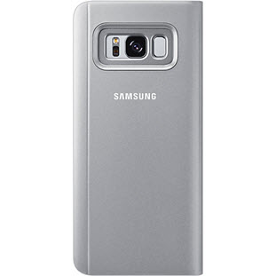 Фото товара Samsung Clear View Standing Cover книжка для Galaxy S8 (EF-ZG950CSEGRU, серебристый)