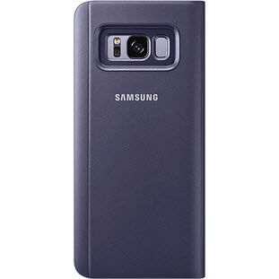 Фото товара Samsung Clear View Standing Cover книжка для Galaxy S8 (EF-ZG950CVEGRU, фиолетовый)