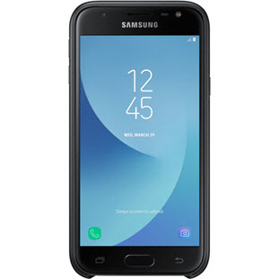 Фото товара Samsung Dual Layer Cover накладка для Galaxy J3 2017 (EF-PJ330CBEGRU, черный)