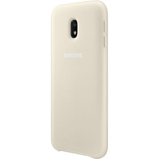 Фото товара Samsung Dual Layer Cover накладка для Galaxy J3 2017 (EF-PJ330CFEGRU, золотой)