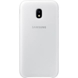 Чехол Samsung Dual Layer Cover накладка для Galaxy J3 2017 (EF-PJ330CWEGRU, белый)