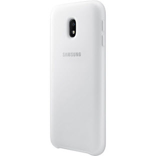 Фото товара Samsung Dual Layer Cover накладка для Galaxy J3 2017 (EF-PJ330CWEGRU, белый)