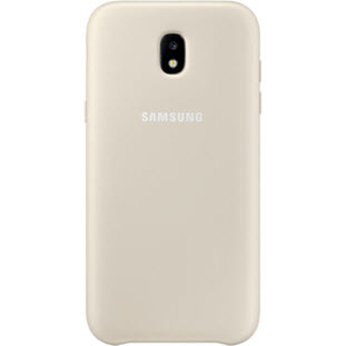 Чехол Samsung Dual Layer Cover накладка для Galaxy J5 2017 (EF-PJ530CFEGRU, золотой)