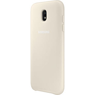 Фото товара Samsung Dual Layer Cover накладка для Galaxy J5 2017 (EF-PJ530CFEGRU, золотой)