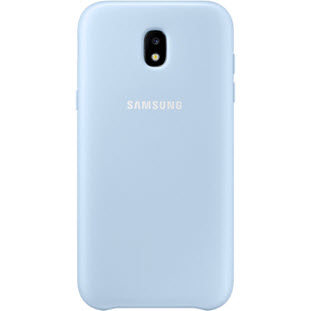Чехол Samsung Dual Layer Cover накладка для Galaxy J5 2017 (EF-PJ530CLEGRU, голубой)