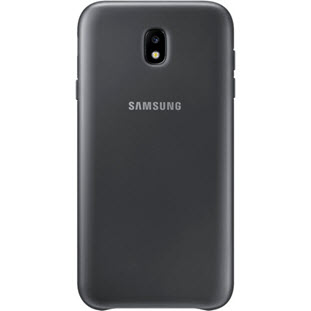 Чехол Samsung Dual Layer Cover накладка для Galaxy J7 2017 (EF-PJ730CBEGRU, черный)