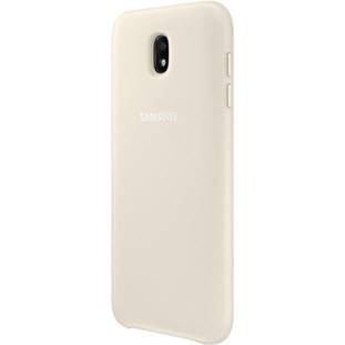 Фото товара Samsung Dual Layer Cover накладка для Galaxy J7 2017 (EF-PJ730CFEGRU, золотой)