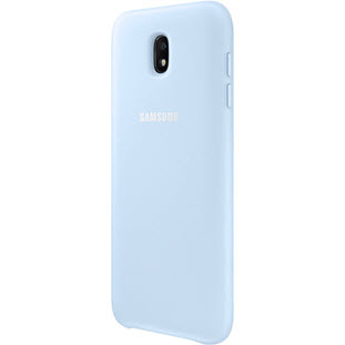 Фото товара Samsung Dual Layer Cover накладка для Galaxy J7 2017 (EF-PJ730CLEGRU, голубой)