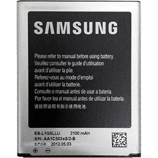 Аккумулятор Samsung для Galaxy S3 (EB-L1G6LLUCSTD, 2100 мАч)