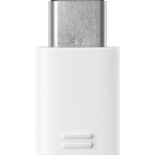 Фото товара Samsung USB Type-C - microUSB (EE-GN930BWRGRU, белый)