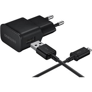 Зарядное устройство Samsung EP-TA12E сетевое microUSB (2А, черный)