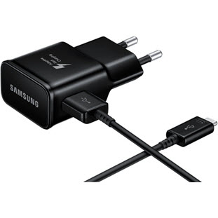 Фото товара Samsung EP-TA20 сетевое, быстрое, USB Type-C (2А, черный)