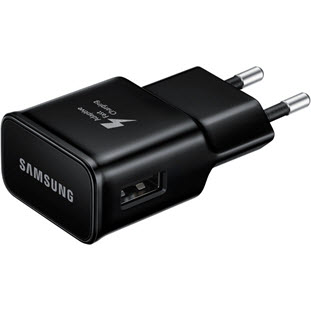 Фото товара Samsung EP-TA20 сетевое, быстрое, USB Type-C (2А, черный)