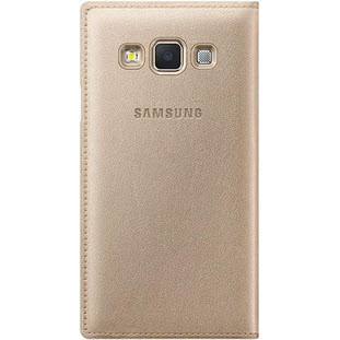 Фото товара Samsung Flip Cover книжка для Galaxy A3 (EF-FA300BFEGRU, золотой)