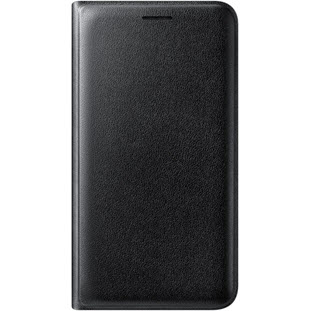 Чехол Samsung Flip Wallet книжка для Galaxy J1 2016 (EF-WJ120PBEGRU, черный)
