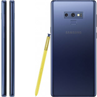 Фото товара Samsung Galaxy Note 9 (128Gb, ocean blue)