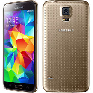 Фото товара Samsung G900F Galaxy S5 (32Gb, LTE, gold) / Самсунг Ж900Ф Галакси С5 (32Гб, ЛТЕ, золотистый)