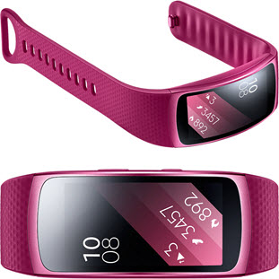 Фото товара Samsung Gear Fit2 (SM-R3600ZIASER, pink)