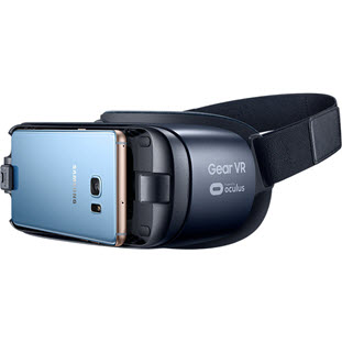 Очки виртуальной реальности Samsung Gear VR 2016 (SM-R323NBKASER, black blue)