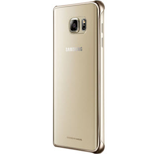 Фото товара Samsung Glossy Cover накладка для Galaxy Note 5 (EF-QN920MFEGRU, золотой)